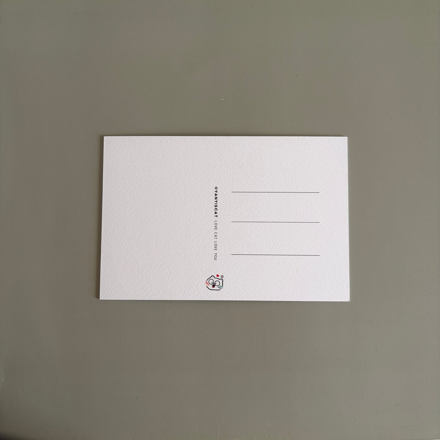 Postcard-Wait for the flowers to bloom